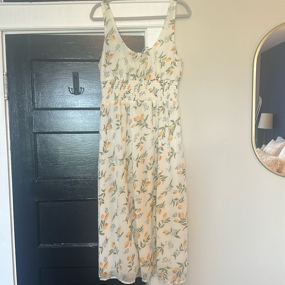 Floral Midi Dress - Picture 1 of 4